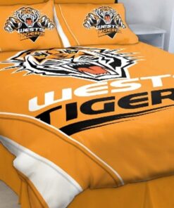 Wests Tigers Orange Edition Bedding Set