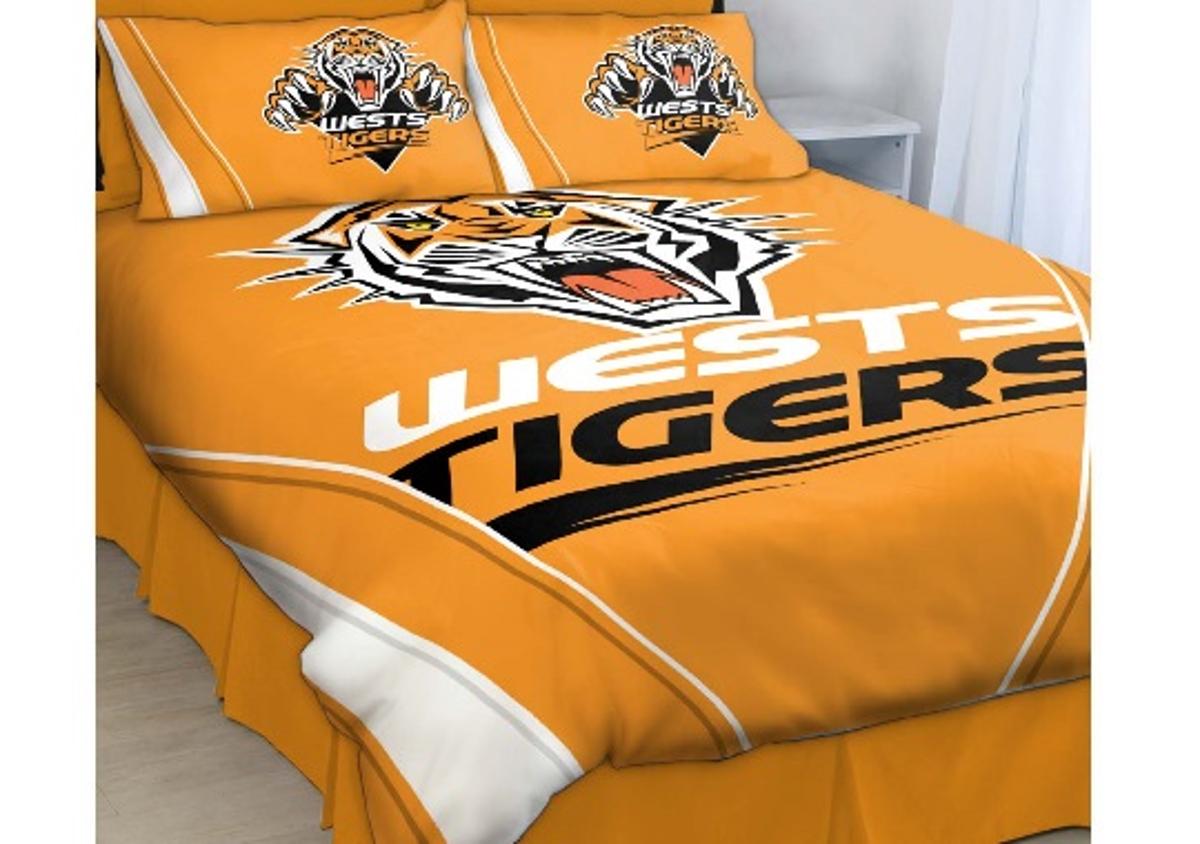 Wests Tigers Orange Edition Bedding Set