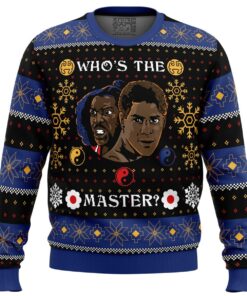 Whose The Master The Last Dragon Christmas Sweater 1