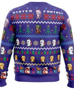 Winter Fantasy Final Fantasy Christmas Sweater Women 2