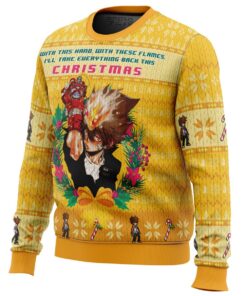 With These Flames Katekyo Hitman Reborn Ugly Christmas Sweater 2