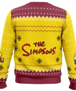 Worst Xmas Ever The Simpsons Christmas Sweater Men