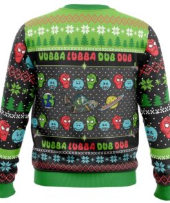 Wubba Lubba Rick And Morty Ugly Sweater