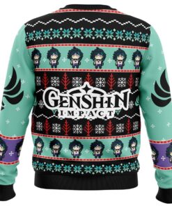 Xiao Genshin Impact Womens Ugly Christmas Sweater 2