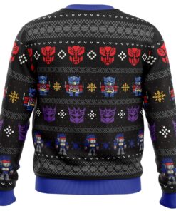 Xmas In Disguise Transformers Funny Christmas Sweaters 2