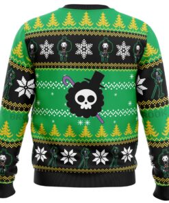 Xmas Style Brook One Piece Green Black Christmas Sweater Best Gift For Fans 4