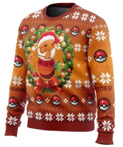 Xmas Style Charmander Pokemon Plus Size Ugly Christmas Sweater Gift For Fans