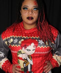 Xmas Style Gaara Naruto Character Gaara Ugly Christmas Sweater Best Fan Gifts