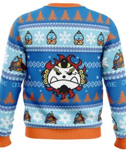 Xmas Style Jinbe One Piece Plus Size Ugly Xmas Sweater Best Holiday Gift For Fans 4