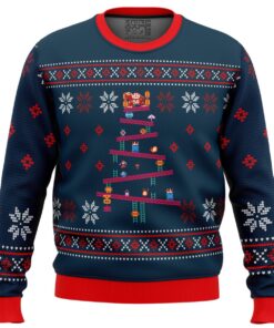 Donkey Kong Drums Plus Size Ugly Xmas Sweater Best Holiday Gift For Video Game Fans