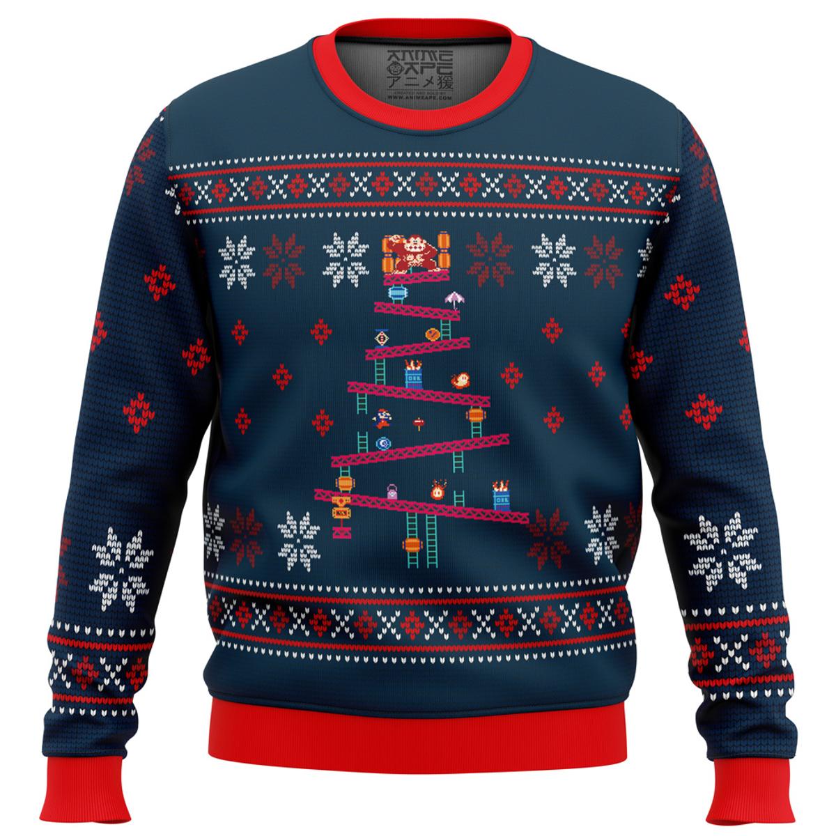 One Impostor Among Us Viral Online Game Ugly Christmas Sweater Funny Gift For Fans