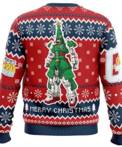 Xmas Tree Gundam Funny Ugly Christmas Sweater Best Gift For Fans 4