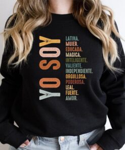 Yo Soy Latina Mujer Educada Vintage T-shirt