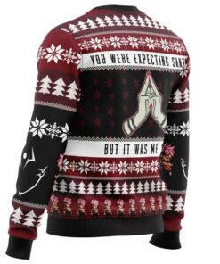 You Were Expecting Santa Sukuna Jujutsu Kaisen Funny Ugly Christmas Sweater Best Xmas Gift 3