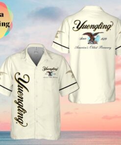 Yuengling Beer Brand Logo Tropical Hawaiian Shirt For Men Women