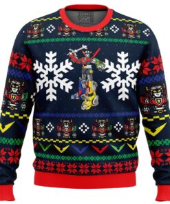 Yuletron Voltron Plus Size Ugly Christmas Sweater
