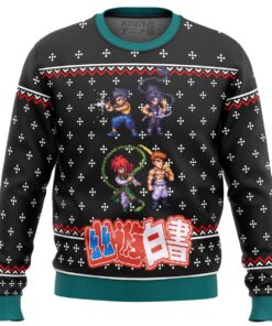 Yuyu Hakusho Ghost Fighter Sprite Christmas Sweater For Men And Women