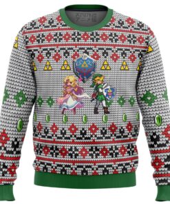Zelda And Link Christmas Sweater