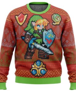 Zelda Link Gems Christmas Sweater Women
