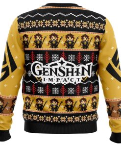Zhongli Genshin Impact Ugly Sweater