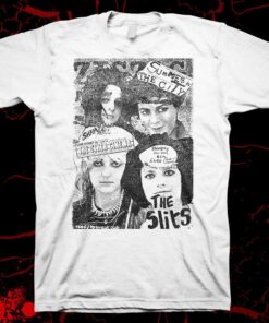 Zig Zag Magazine The Slits T-shirt For Punk Music Fans
