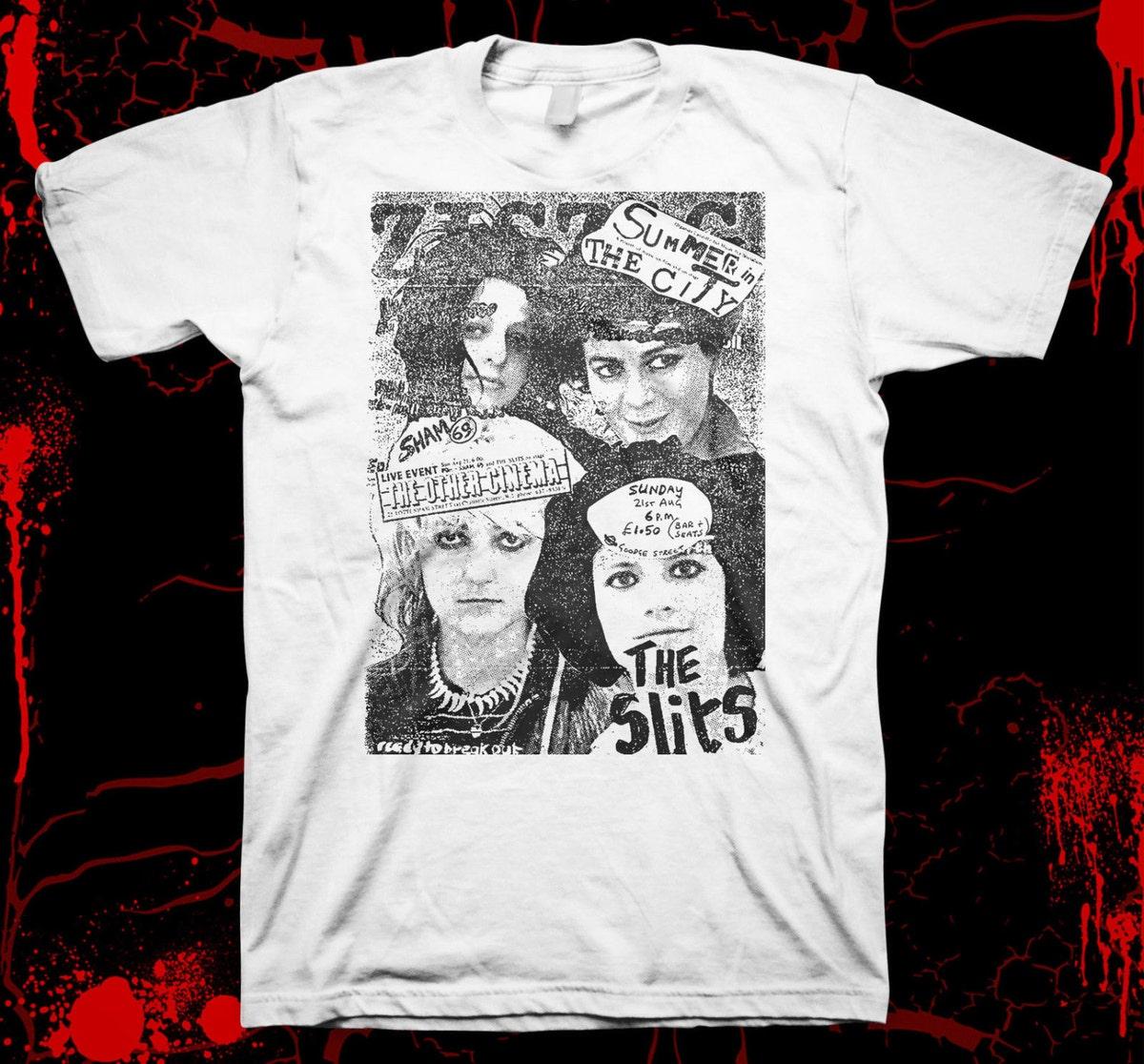 Zig Zag Magazine The Slits T-shirt For Punk Music Fans