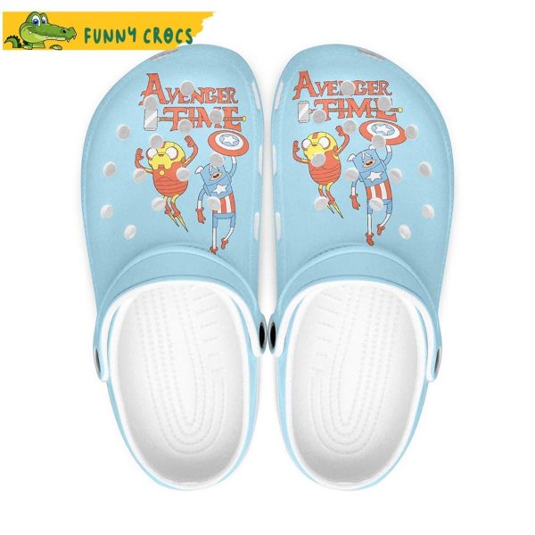 Adventure Time Avengers Crocs – Epic Crossover Adventure