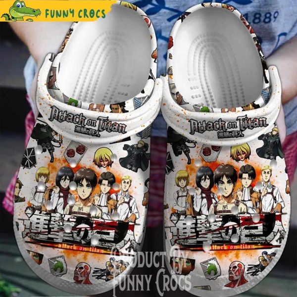 Anime Attack On Titan Crocs – Gear Up For Action