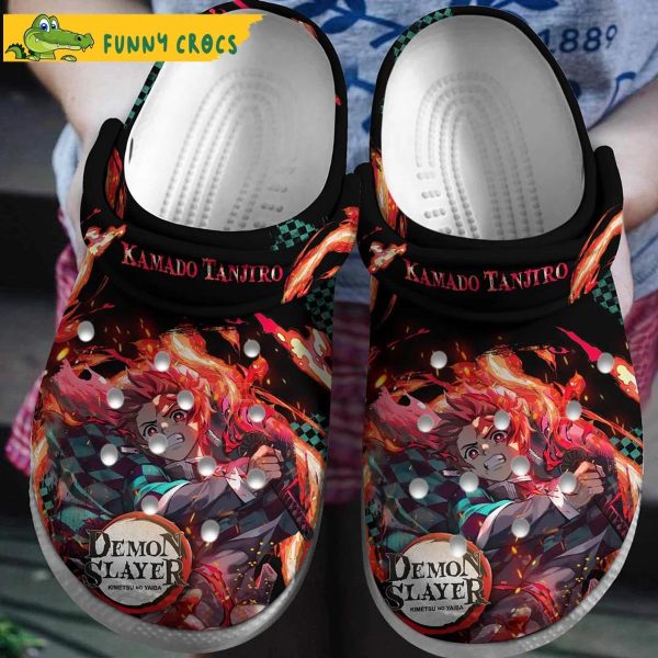 Anime Kamado Tanjiro Sun Breathing Demon Slayer Crocs – Breath Of The Sun