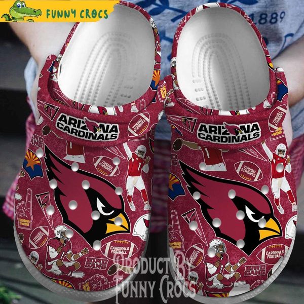 Arizona Cardinals Crocs By Funny Crocs – Playful Team Spirit