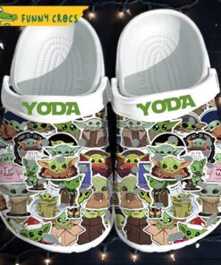 Baby Yoda Get In Loser Cartoon Crocs Clog Slippers