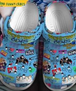 Backstreet Boys Music Pattern Crocs Classic