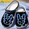 Bad Bunny Pattern Crocs Sandals