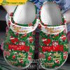 Bad Bunny Truck Christmas White Crocs Shoes