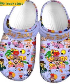 Bad Bunny Un Verano Sin Ti Crocs Slippers