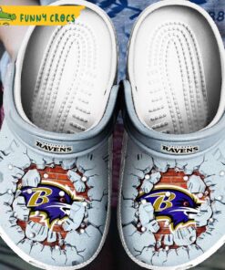 Nfl Baltimore Ravens Crocs Slippers