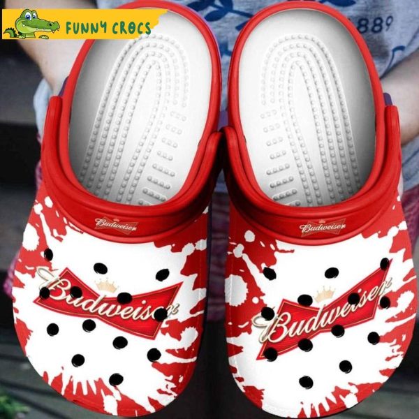 Budweiser Beer-branded Adults Crocs Clog Shoes