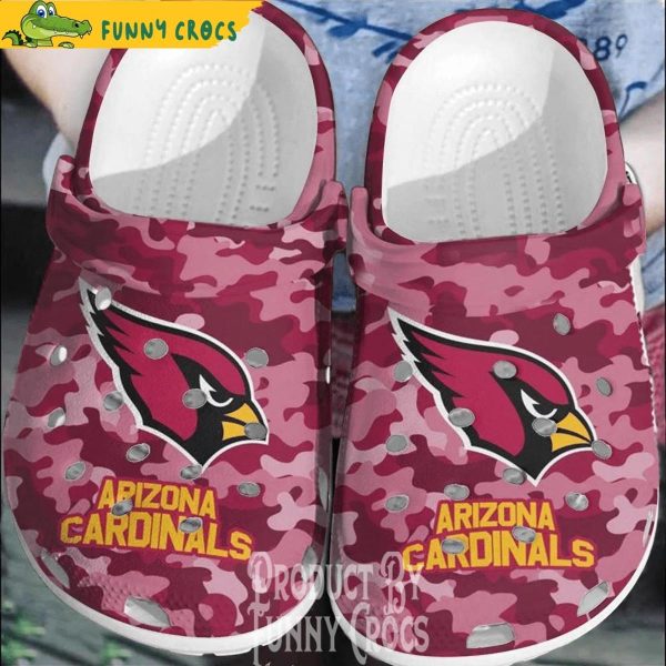 Camo Arizona Cardinals Nfl Crocs – Camouflage Fan Gear