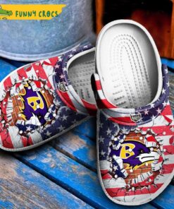 Nfl Baltimore Ravens Crocs Slippers