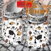 Personalized Leopard Fur Crocs Clog Shoes