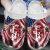 Amazing Firefighter American Flag Crocs