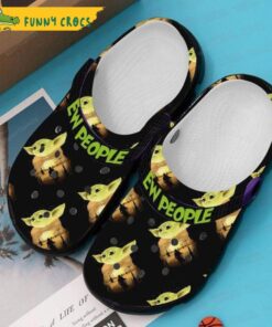 Ew People Baby Yoda Crocs Clog Shoes