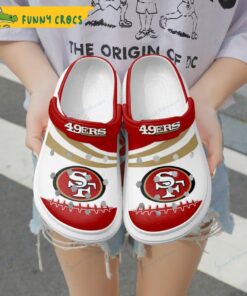 Football Team-inspired San Francisco 49ers Crocs