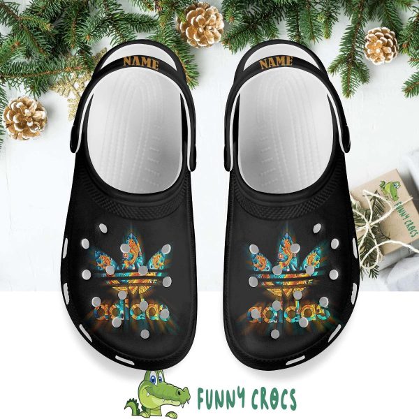 Funny Adidas-styled Crocs By Funny Crocs