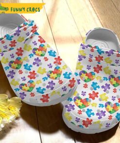 #momlife Autism Awareness Crocs Clog Shoes – Mom’s Life, Proudly
