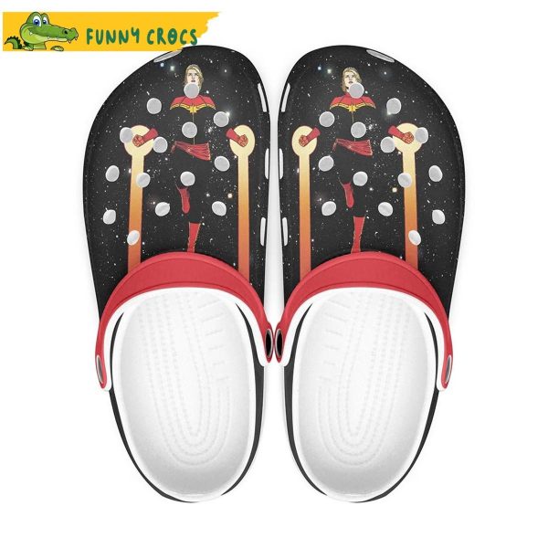 Funny Captain Marvel Avengers Crocs – Captain’s Humor