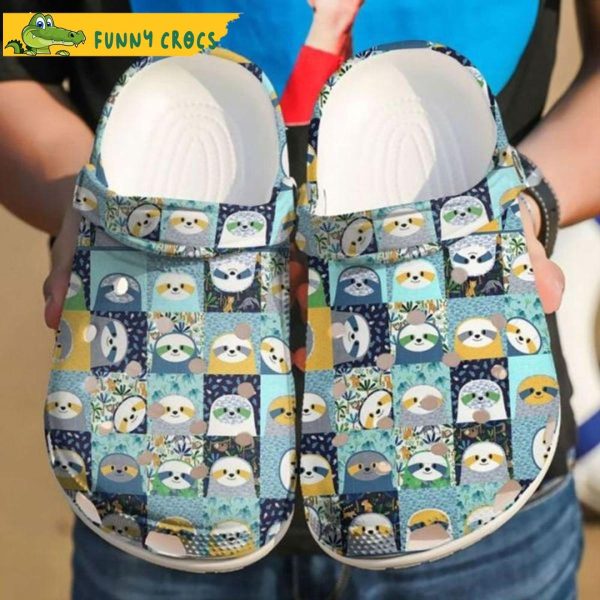 Funny Lovely Cute Sloth Crocs