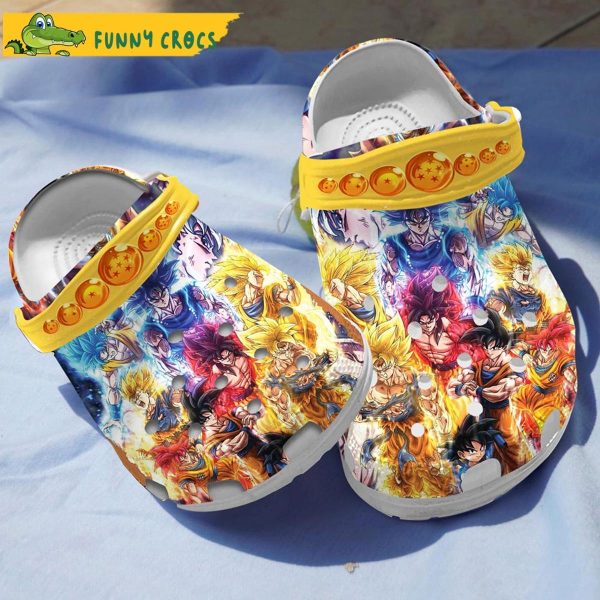 Funny Songokus Dragon Ball Z Crocs – Goku’s Playful Spirit