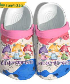 Gnomes Kinder Garten Back To School Crocs Shoes