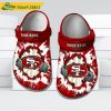 Player-inspired San Francisco 49ers Crocs Slippers